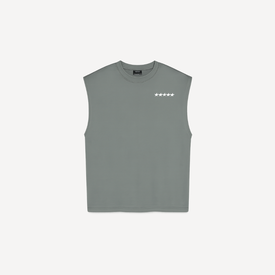MOON NO SLEEVES TEE