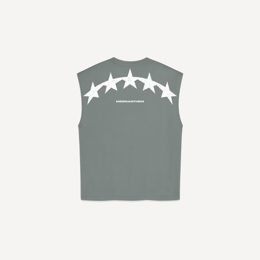 MOON NO SLEEVES TEE