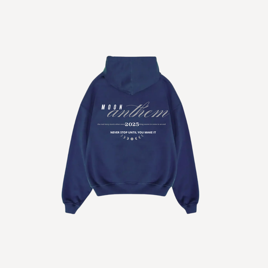 THE MOON BLUE HOODIE