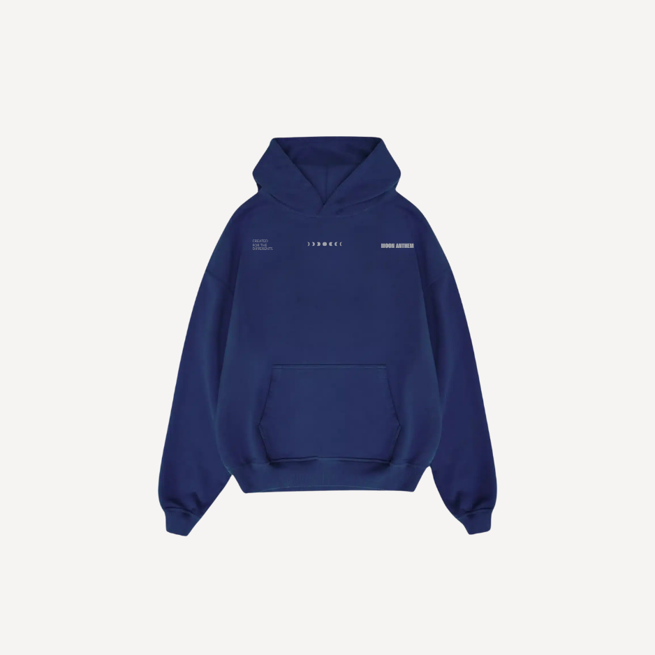 THE MOON BLUE HOODIE